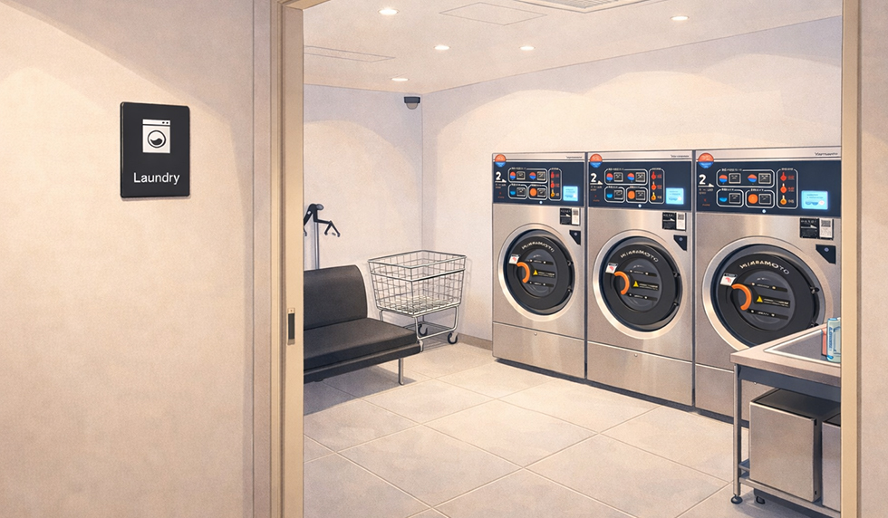 そのランドリー、本当に最適？ホテルランドリールーム用機器の選び方